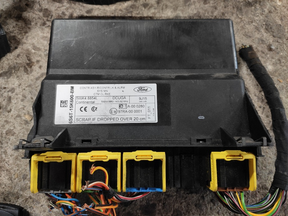 Блок керування двигуном комплект Ford Fusion 1.4 бензин 2002-2012 (9S61-12A650-AB) Ковель - фото 3