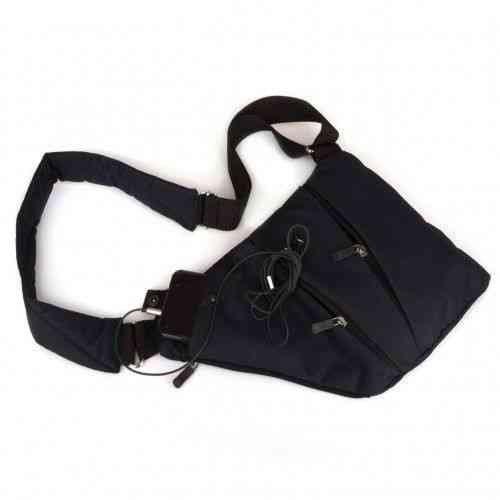 Сумка мешок через плечо мужская Cross Body, Сумки слинг мужские кросс боди, Сумка кобура наплечная QJ-41 Киев