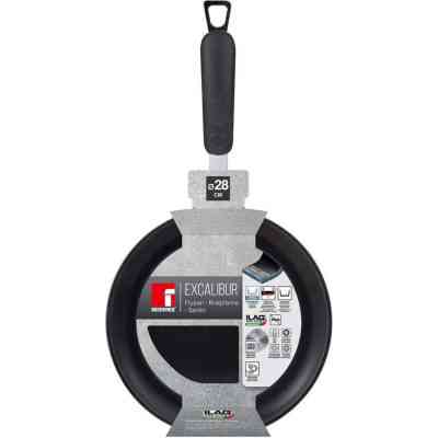 Сковорода Bergner Excalibur Сіра 28 см (BG-36089-GY) Вінниця