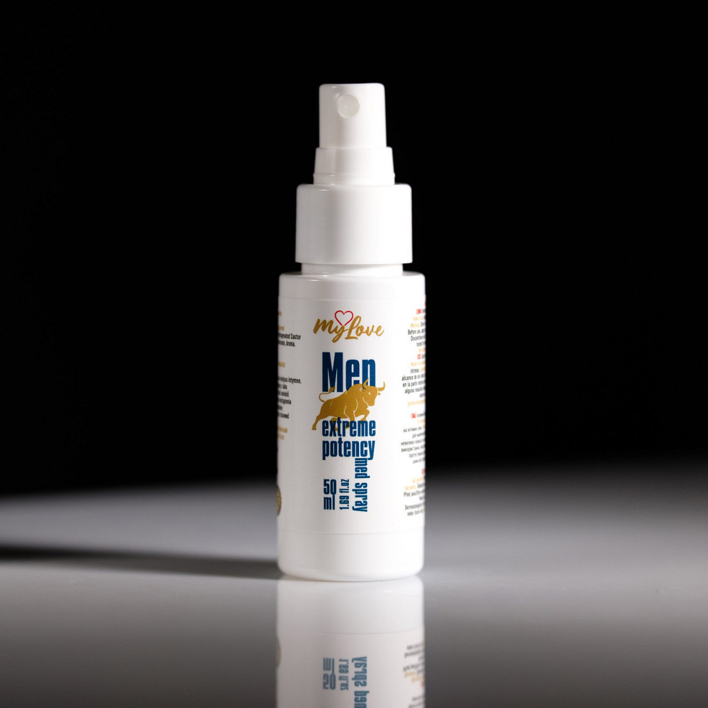 Інтимний спрей-лубрикант для чоловіків - MyLove Man Extreme Potency Med Spray, 50 мл Sex Aura Київ - фото 3