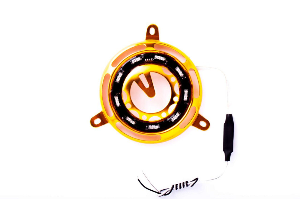 Накладка крышки генератора диодная (желтая) Мукачево - изображение 1