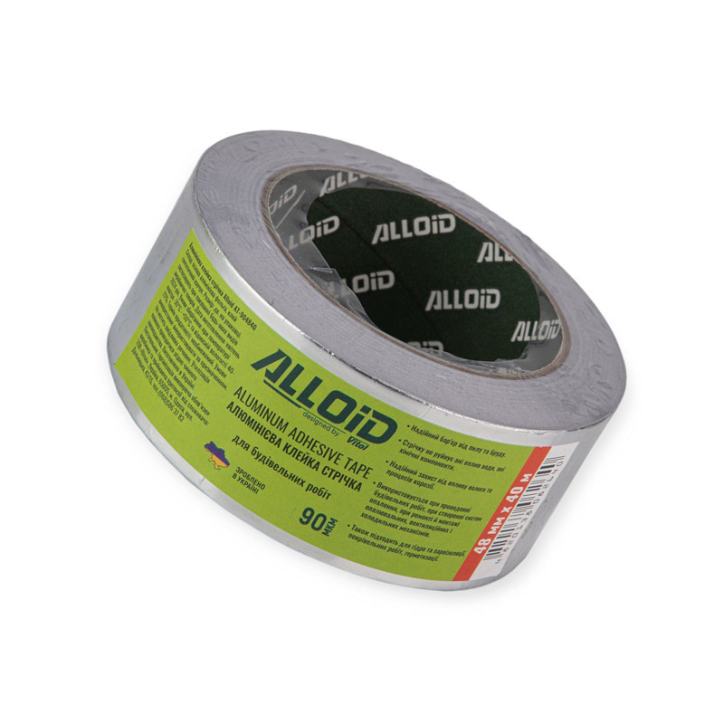 Скотч алюмінієвий 40м х 48мм, 90мкм Мукачево - фото 2