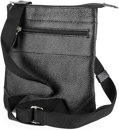 Сумка шкіряна Чорна (SHVIGEL) Київ