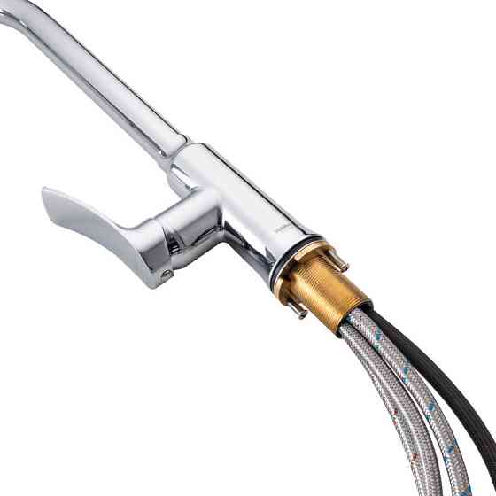 Змішувач для кухні Haiba Bolero 014 з висувною лійкою   ( HB9591 ) 38259 Харків