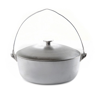 Котел туристический СИЛА алюмінієвий з кришкою та дужкою 4л (960470) Винница - изображение 1