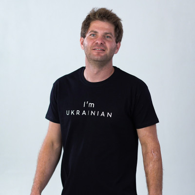 Футболка Sol's Imperial 190 I'am Ukrainian чорний XL (11500309/138XL) Винница - изображение 1