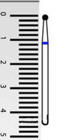 Насадка на фрезер алмазная малая сферическая шарик Киев