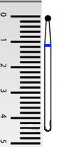 Насадка на фрезер алмазна мала сферична кулька Київ - фото 1