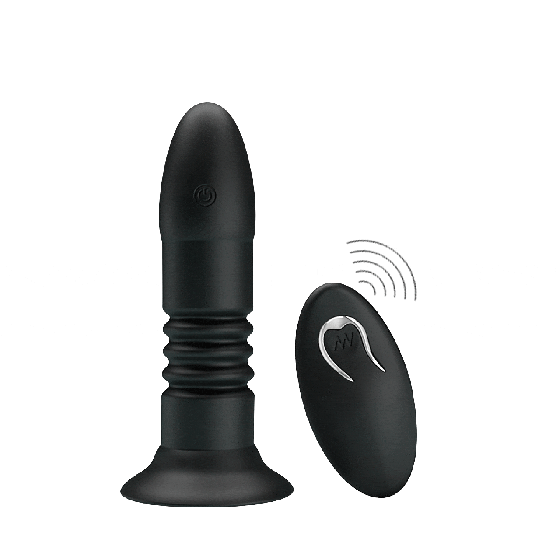Анальная пробка - Mr.Play Remote Control Vibrating Anal Plug Sex Aura Киев