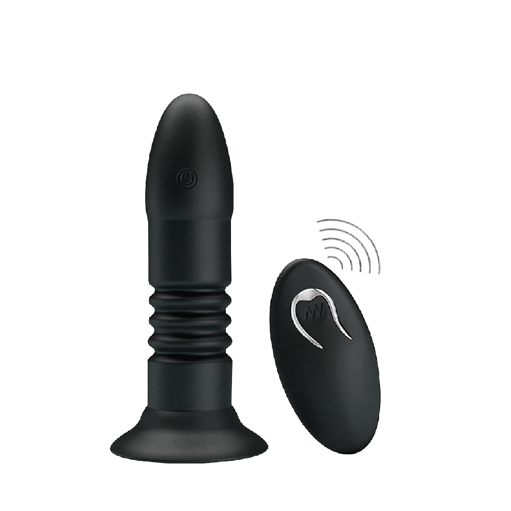 Анальная пробка - Mr.Play Remote Control Vibrating Anal Plug Sex Aura Киев - изображение 5