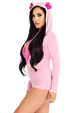 Комбінезон «Солодкий ведмедик» Leg Avenue Sweetheart Bear Velvet Romper XS Sex Aura Київ