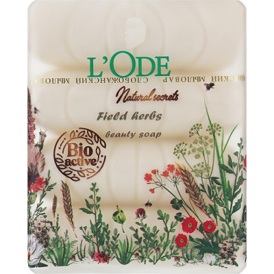 Тверде мило L'Ode Польові трави 4 х 60 г (4823107605314) Вінниця - фото 1