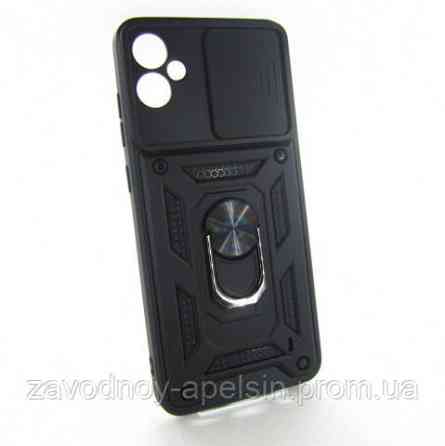 Samsung A05 A055 Чохол протиударний (шторка + кільце) Одеса