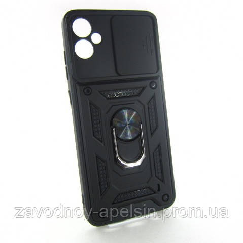 Samsung A05 A055 Чохол протиударний (шторка + кільце) Одеса - фото 1