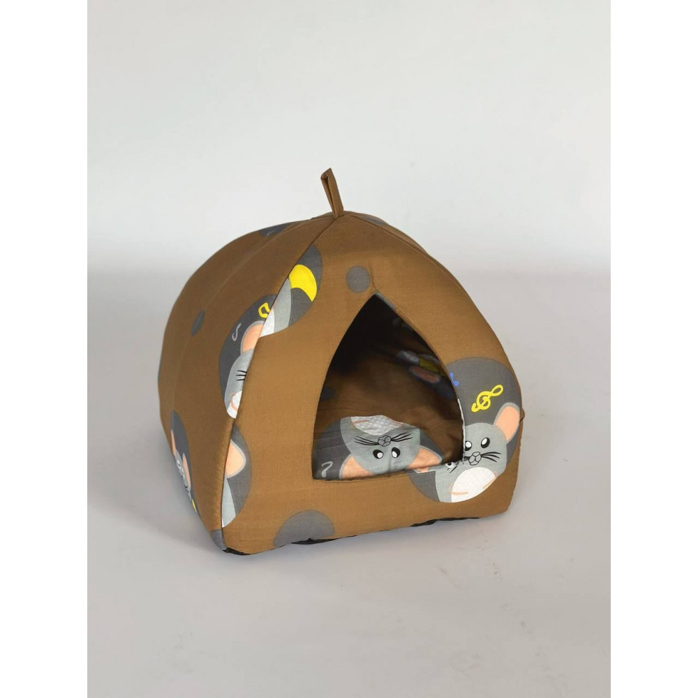 М'який будиночок для домашніх тварин собак та котів 1352 Київ - фото 2