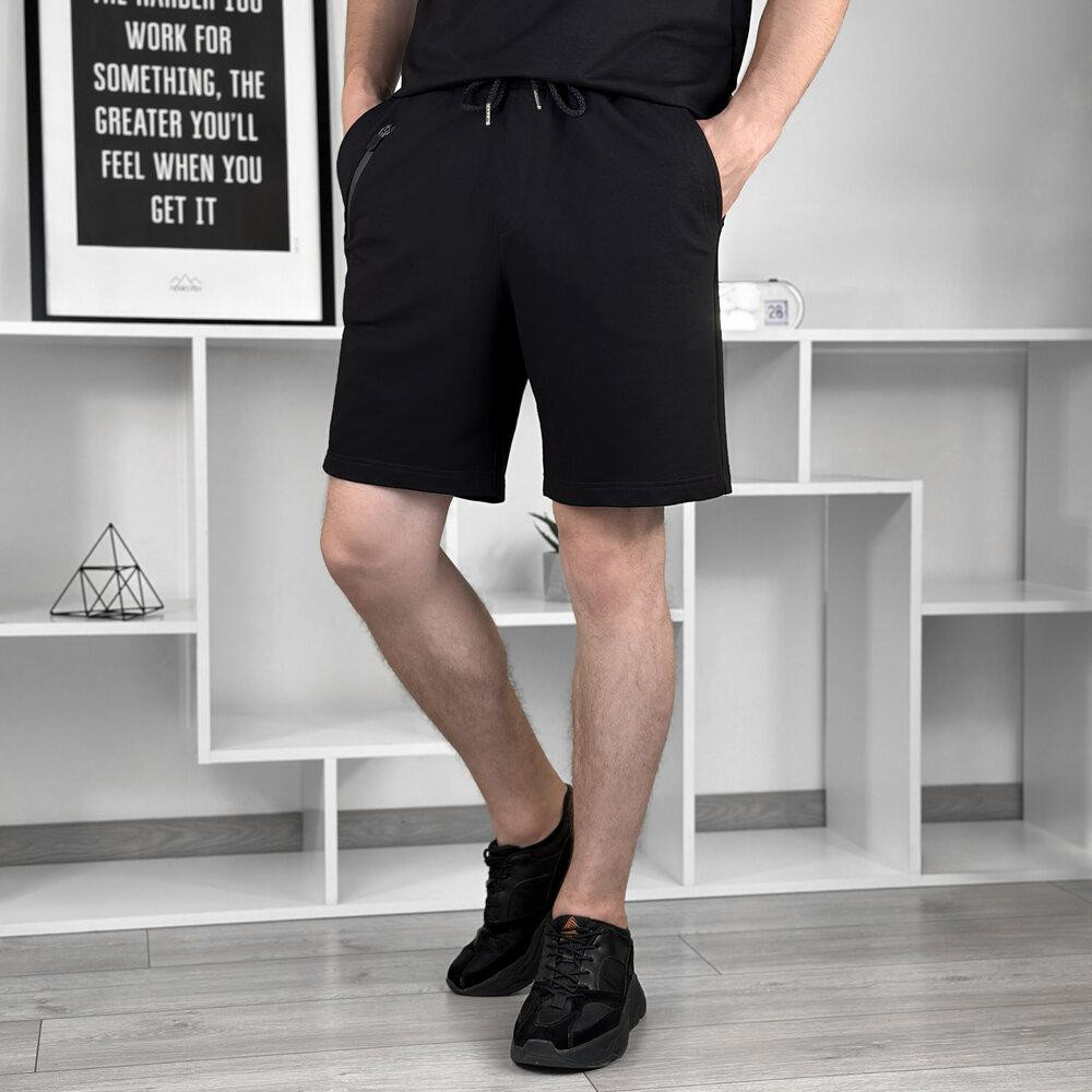 Чоловічі літні чорні шорти Pobedov Griz Київ - фото 6