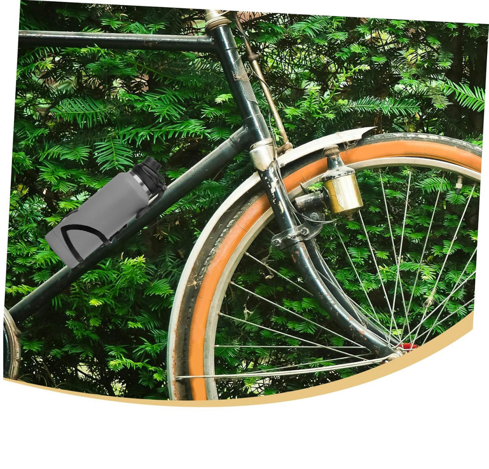 Набір велосипедна фляга 750 мл та Фляготримач алюмінієвий Feel Fit Чорний Бровари - фото 5