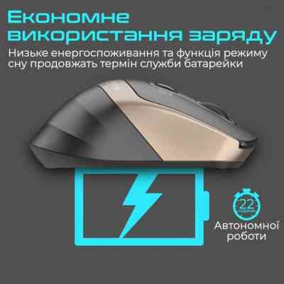 Мишка Promate Samit Wireless Gold (samit.gold) Вінниця