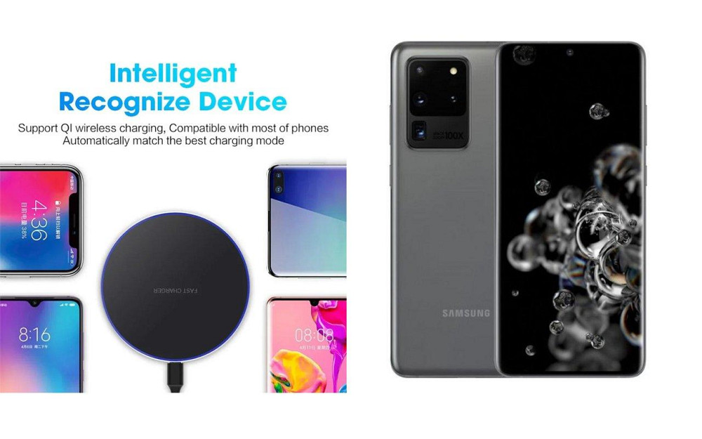 Беспроводное зарядное устройство Copper до 30W для Nothing Phone (3), USB-C, LED Киев - изображение 4