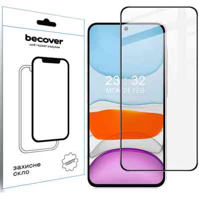 Стекло защитное BeCover Samsung Galaxy A56 SM-A566 Black (712887) Винница