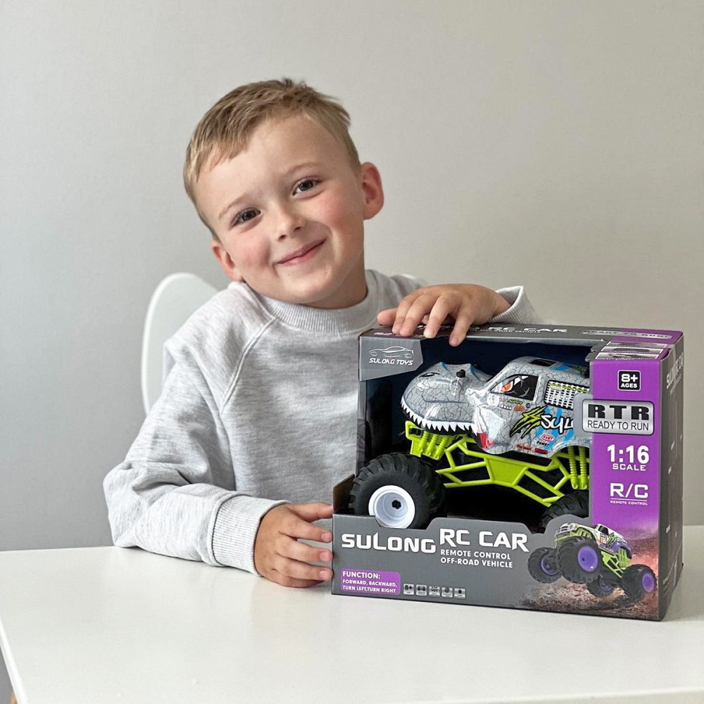 Автомобіль Bigfoot з р/к – Dinosaur (1:16, 27 МГц (MHz)) Дніпро - фото 12