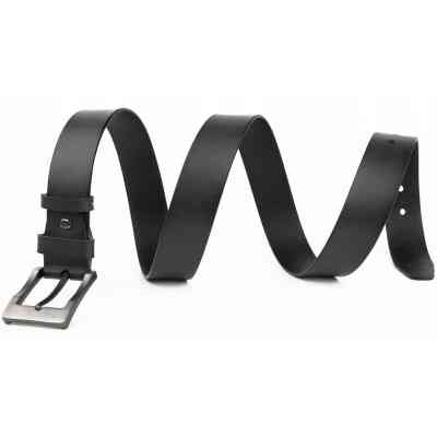 Ремень Vintage Мужской Черный (20317) Винница