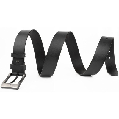 Ремень Vintage Мужской Черный (20317) Винница - изображение 2