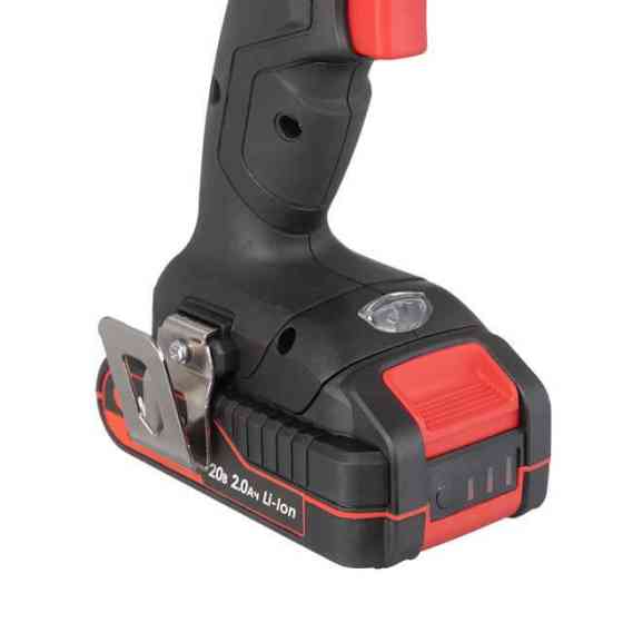 Дриль-шурупокрут акумуляторний INTERTOOL WT-0350, 20 В, 35 Nm, 1500 об/хв, 2-13 мм, Li-ion, 2,0 Ач, ЗП 2 A - з кейсом та акб Львів