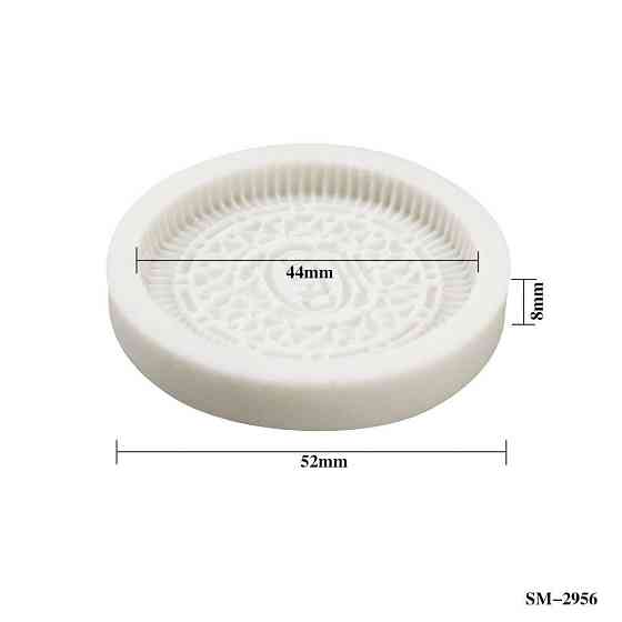 Силиконовый молд Орео 52 мм серый Киев