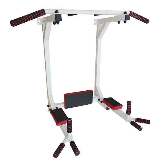 Турник брусья пресс стационарный ПРЕМИУМ 3 в 1 со сложными брусьями Спортивные стенки и турники для дома Киев