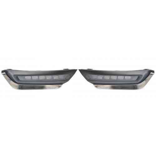 Дополнительные LED фары для Honda CR-V 2017-2019 HD-0093L 12V 10W с электропроводкой Харьков