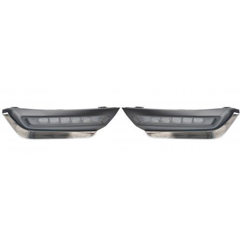 Дополнительные LED фары для Honda CR-V 2017-2019 HD-0093L 12V 10W с электропроводкой Харьков - изображение 1