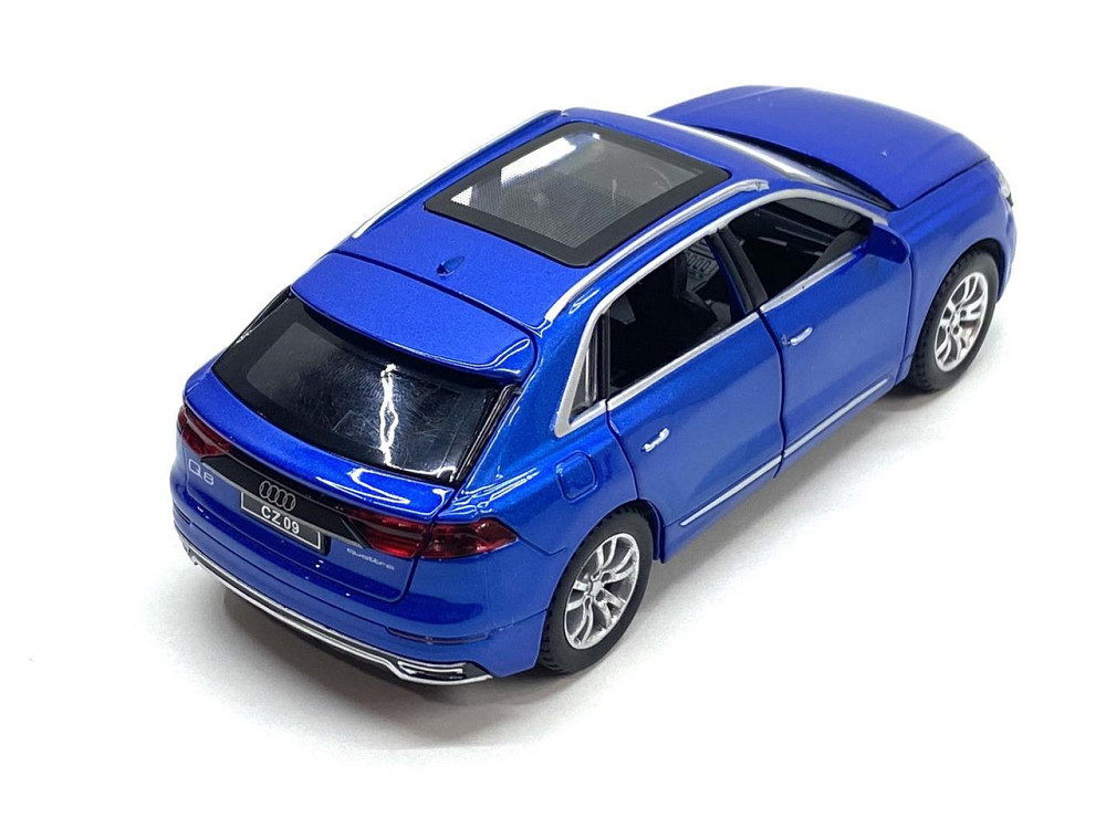 Машинка металева TK Union Group Audi Q8 1:32 світло звук відчиняються двері Синя (GT-08198) Чернігів - фото 6