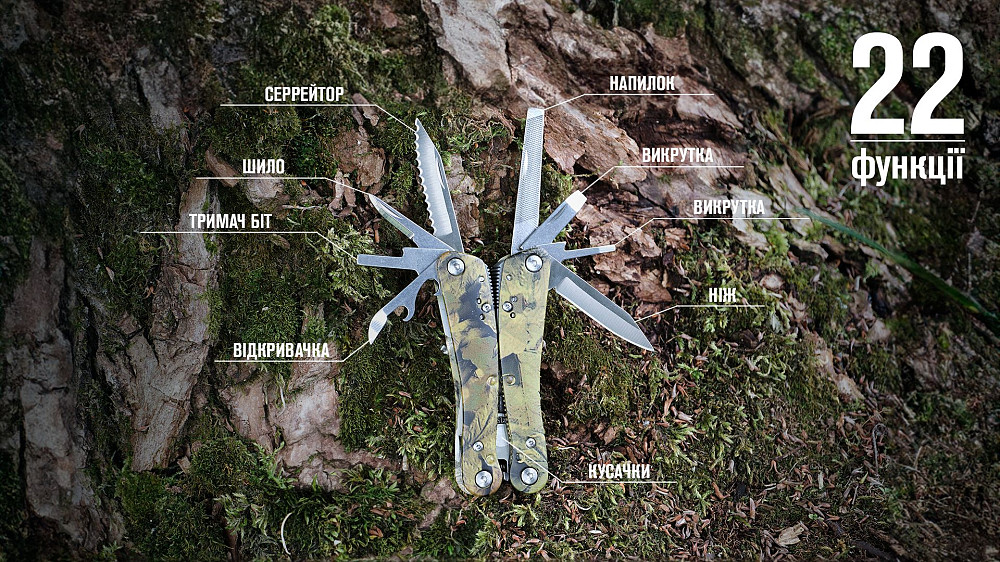 Мультитул Multi Tool Ganzo G2016-P Київ - фото 19