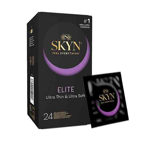 Безлатексные премиум-презервативы SKYN Elite 24 шт, ультратонкие Sex Aura Киев