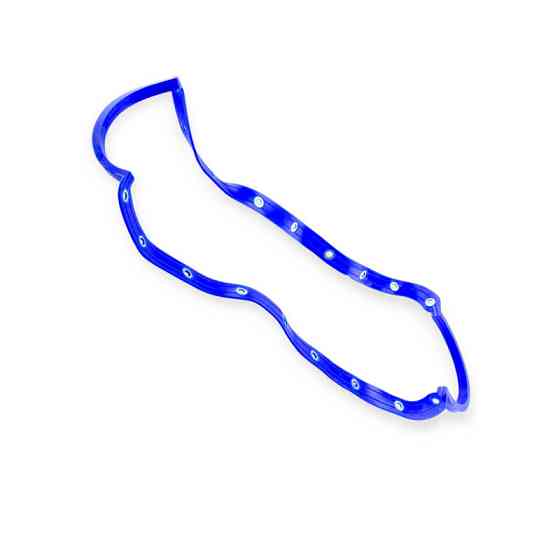 Прокладка ГАЗ 3302 Бизнес, УАЗ 3151, 3741, 3160 (4216) (силикон) синяя поддона Мукачево