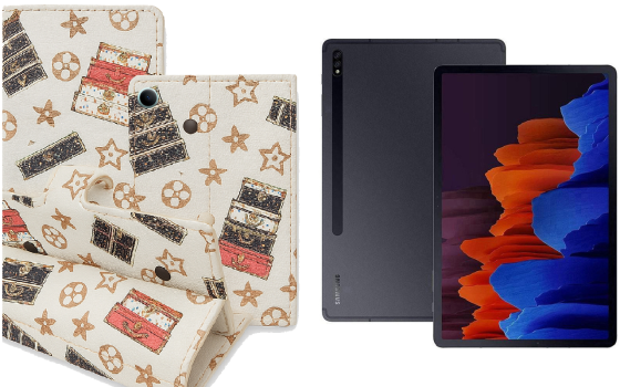 Книжка-трансформер для планшета Samsung Galaxy Tab S11 5G, Galaxy Tab S11 Ultra 5G, колір Black Lyi White Київ