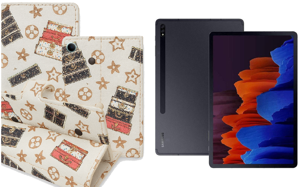Книжка-трансформер для планшета Samsung Galaxy Tab S11 5G, Galaxy Tab S11 Ultra 5G, колір Black Lyi White Київ - фото 1