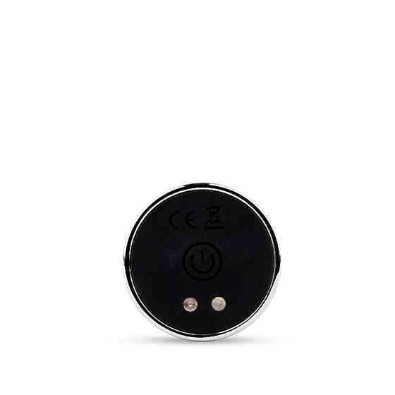 Металевий вібро-плаг Metal Butt Plug S з USB-заряджанням та пультом керування Sex Aura Київ