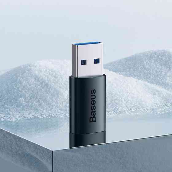 Адаптер Baseus Mini OTG USB 3.1 до Type-C Синій Київ