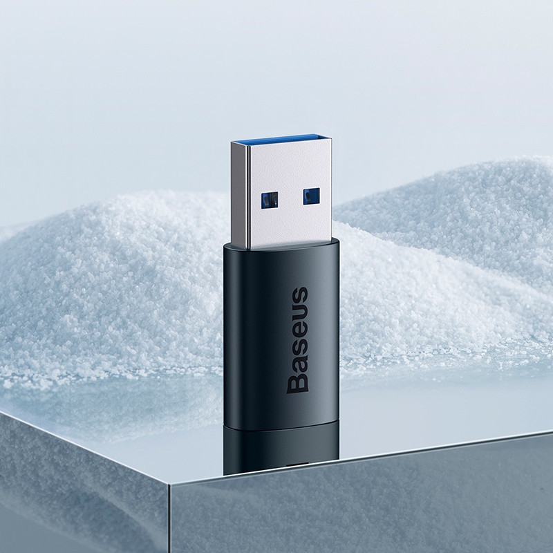 Адаптер Baseus Mini OTG USB 3.1 до Type-C Синій Київ - фото 1
