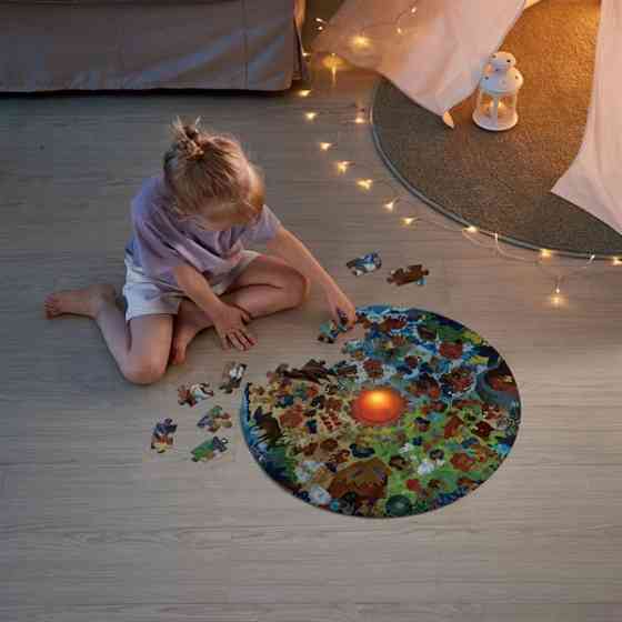 Пазл круглий Hape Кам'яний вік 100 ел. (E1638) Киев