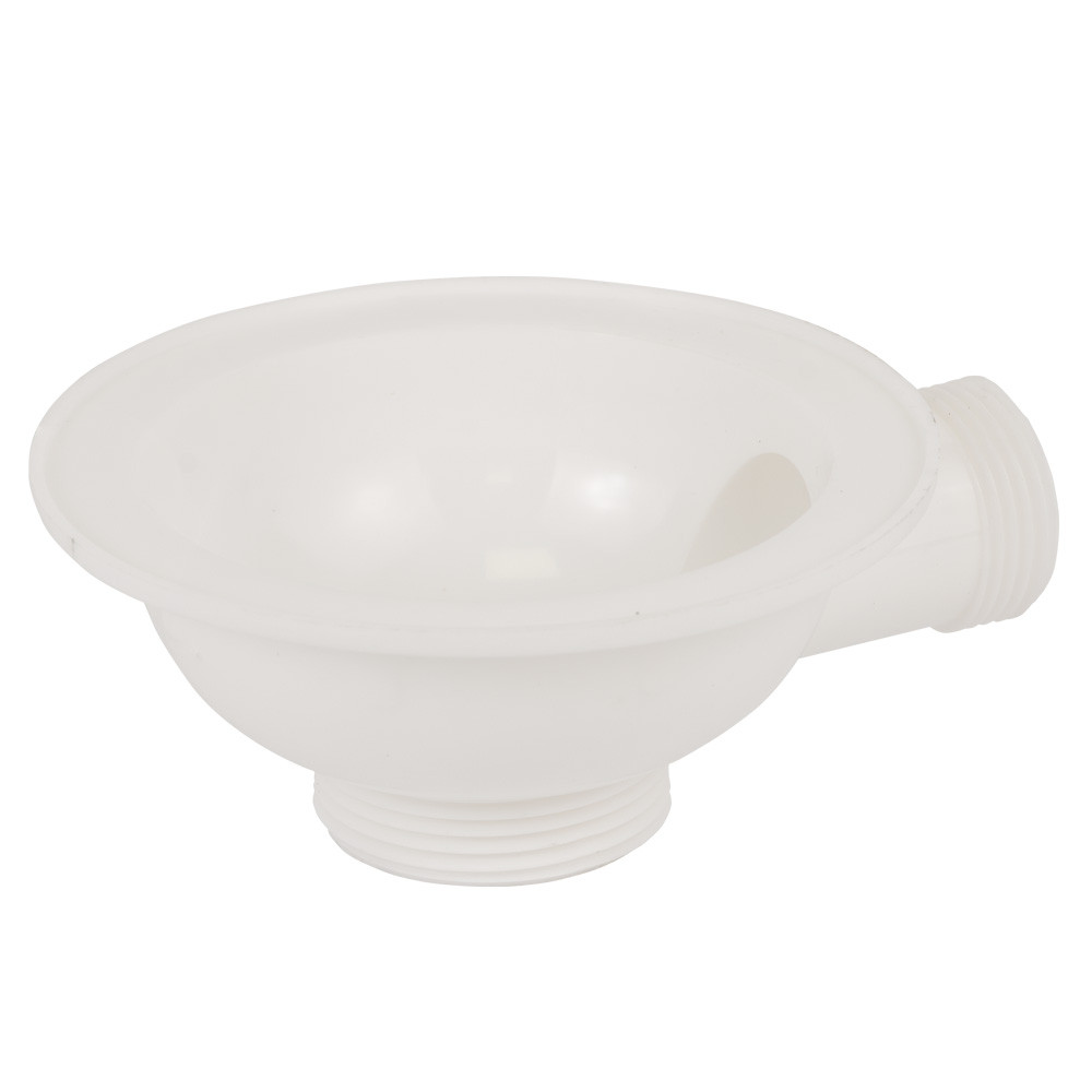 TAU Сифон для кухонной мойки с нержавеющим выпуском 3½" выводом под стир. машину круглым перели Киев - изображение 8