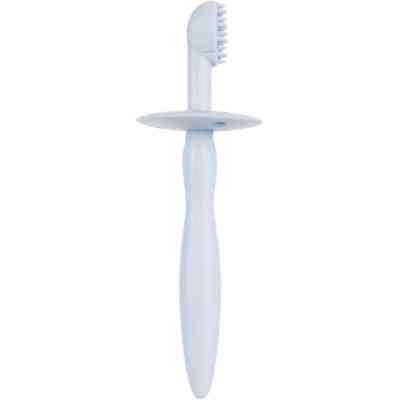 Дитяча зубна щітка Canpol babies з обмежувачем - блакитна (51/500_blu) Вінниця