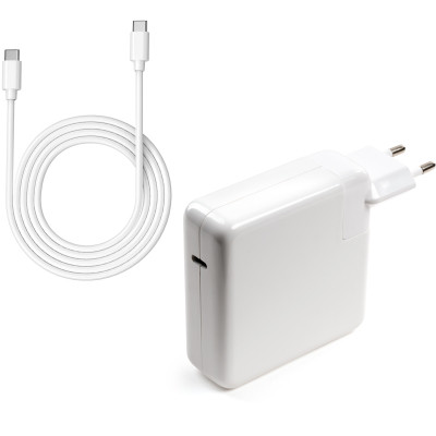 Блок питания к ноутбуку Vinga Apple 87W 5.2V3A/9V3A/12V3A/15V3A/20.2V4.3A USB-C (VPA-87-APP-C) Винница - изображение 1