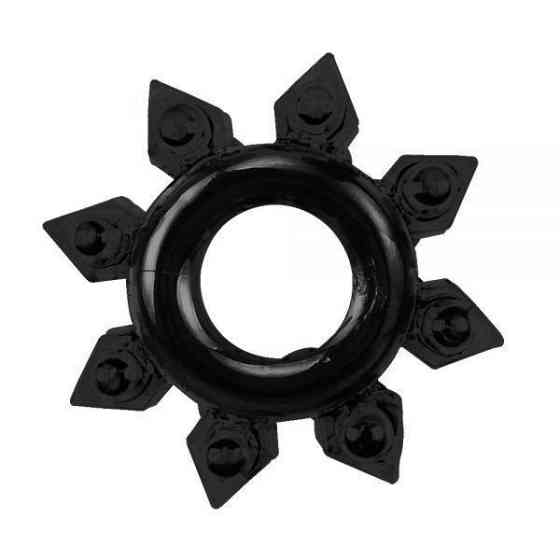 Набір рекційних кілець Cock Rings Set, Black Sex Aura Київ