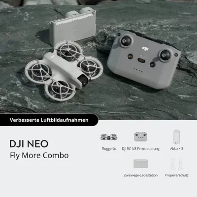 Квадрокоптер DJI Neo Fly More Combo (DJI RC-N3) пульт без дисплея (CP.FP.00000185.01) Винница - изображение 2