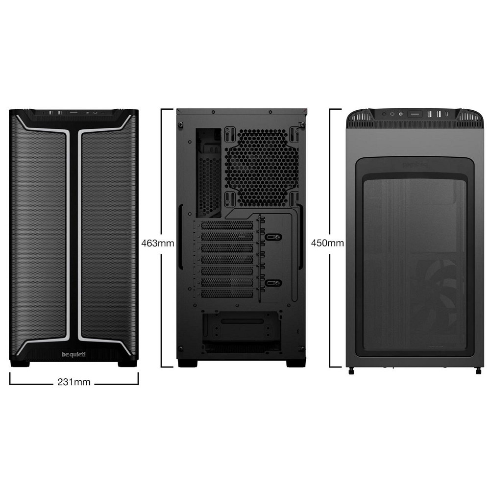 Корпус be quiet! Pure Base 501 DX Black (BGW76) ( 22375 ) Харьков - изображение 6