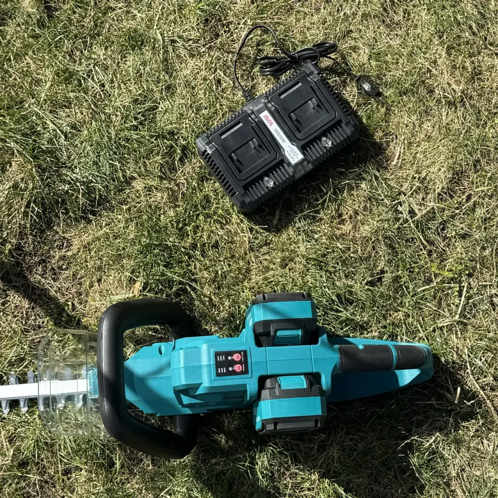 Кусторез ALFA ALCHT-2B – аккумуляторный, с 2 батареями Li-ion 21В Львов - изображение 10