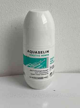 Антиперспірант кульковий Aquaskin Aquaselin Sensitive 50 мл проти підвищеної пітливості Чернівці